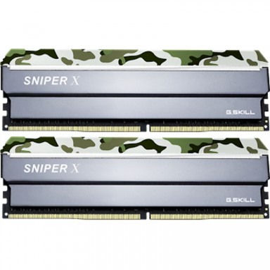 Memorie 32GB (2x16GB) DDR4 3000 MHz, CL16, 1.35V, Gskill Sniper X Classic Camo
